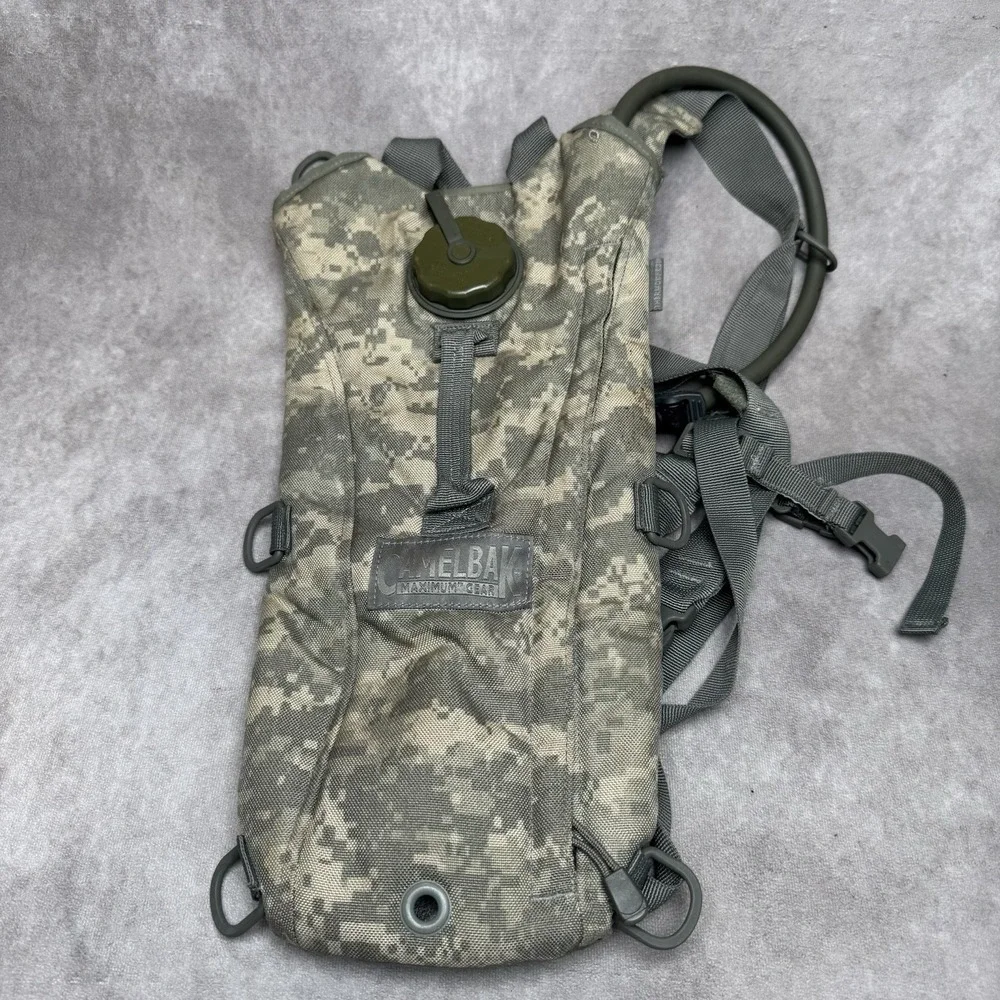 Camelbak Bundle Of 2 Backpack + Camo Hydration Pack Hiking Running Camping *TLC